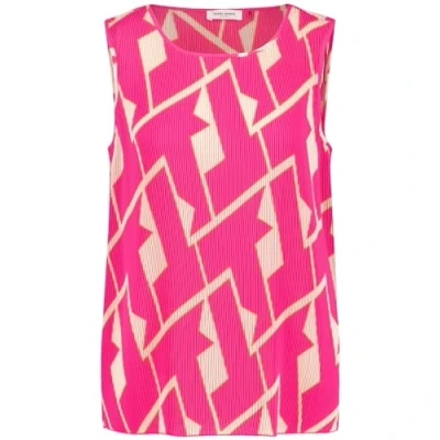 Abbildung von Gerry Weber Bluse, Damen, Größe: 38, Lila pink druck