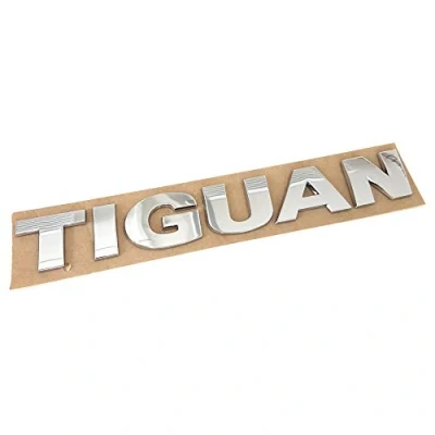Abbildung von Volkswagen 5N0853687B739 Schriftzug Tiguan Emblem Logo chrom glänzend, Typ 5N, Modell 2012 2018