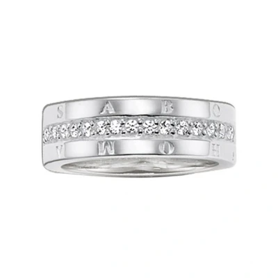 Abbildung von Thomas Sabo TR1701 051 14 Eternityring Classic Weiß