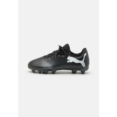 Abbildung von Puma Future 7 PLAY FG/AG JR Unisex Fußballschuh Nocken für Kinder, Größe: 28, Black/white Schuhe