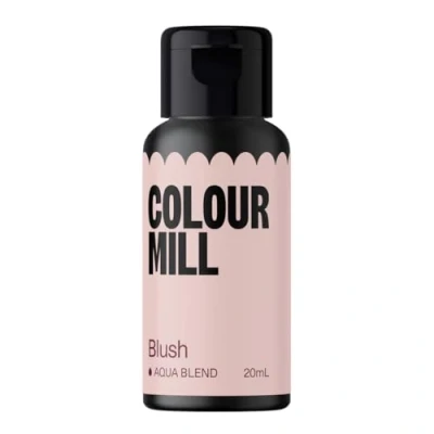 Abbildung von Colour Mill Aqua Blend Blush Lebensmittelfarbe auf Wasserbasis Lebensmittel Farbe Sehr Intensiv, Hoch Konzentriert, Vegan 20 ml