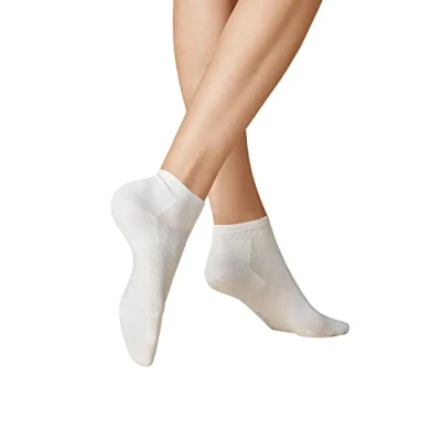 Abbildung von KUNERT Damen Sneaker Socken Liz antirutsch White 0010 39 42