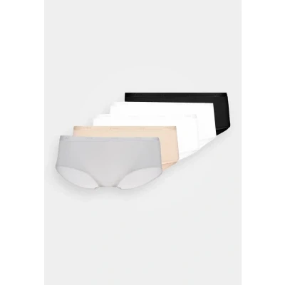 Abbildung von DIM Pocket 3 PACK Slip, Damen, Größe: 38/40, Black/skin/white/grey/white