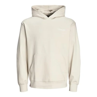 Abbildung von Jack &amp; Jones Jcoaero Print HOOD Kapuzenpullover, Herren, Größe: Large, Moonbeam