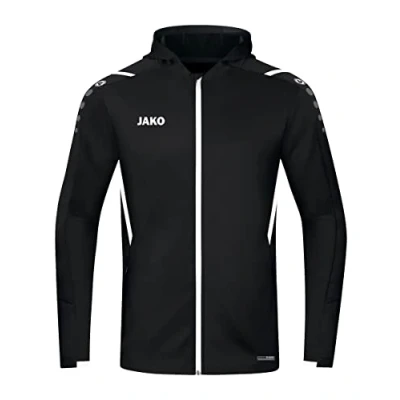 Abbildung von JAKO Challenge Trainingsjacke, Herren, Größe: 52/54, Schwarz/weiß