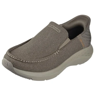 Abbildung von Skechers Parson Ralven Herren Slip Ins, Taupe, Größe 45 (US), Ralven/Taupe, 45.5 EU X Weit