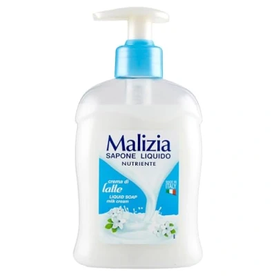 Abbildung von Malizia Samtige Flüssigseife, mit Pumpe (Creme Milch)
