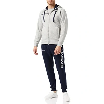 Abbildung von Givova, anzug king, grau/blau, XL