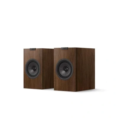 Abbildung von KEF Q1 Meta passiver HiFi Regallautsprecher, Nussbaum Musik TV &amp; Heimkino Gaming 2 Wege Bassreflex 13 cm Uni Q Treiber mit MAT