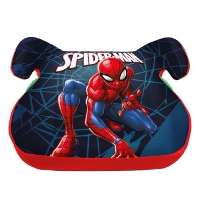 Abbildung von Kinder Auto Sitzerhöhung: &quot;SPIDERMAN&quot;, with great power comes responsibility, EC Norm R129