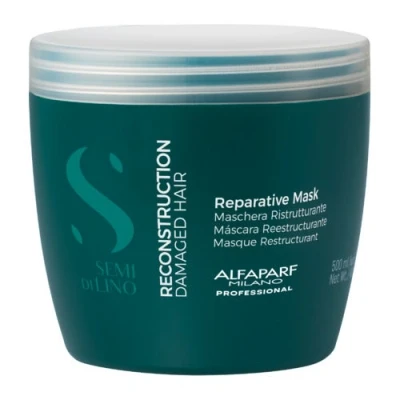 Abbildung von Alfaparf Milano Semi di Lino Reconstruction Reparative Mask 500 ml