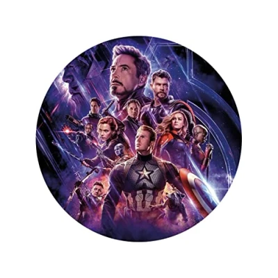 Abbildung von Tortenaufleger Avengers 2, rund 20cm Fondantpapier PREMIUM