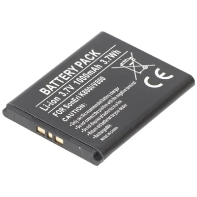 Abbildung von AccuCell Akku passend für Sony BST 33 mit 1000mAh