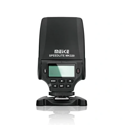 Abbildung von Meike MK 320F Speedlite TTL Master Flash für Fujifilm Kamera X M1 T1 Pro1 A1 A2 E1 E2 X30 X100T X100S S1 SL1000 etc