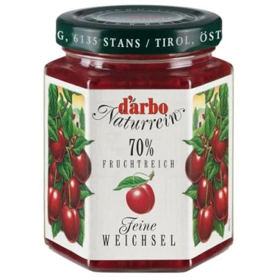 Abbildung von Darbo Naturrein Fruchtreich Feine Weichsel 200g