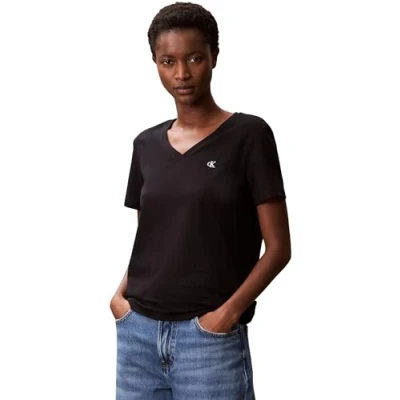 Abbildung von Calvin Klein Jeans Archive TEE Tshirt basic, Damen, Größe: XXL, Black