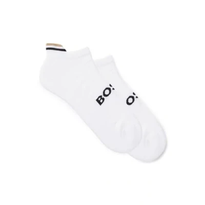 Abbildung von BOSS Iconic LOOP 2 PACK Socken, Herren, Größe: 39 42, White