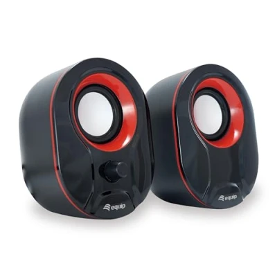 Abbildung von Equip Stereo 2.0 Lautsprecher,schwarz/weiß