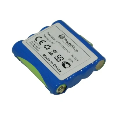 Abbildung von Trade Shop Premium NI MH Akku 4,8V 600mAh für DeTeWe Outdoor PMR 8000, Simvalley WT 100, Switel WT237, Oricom ersetzt MT700D03XXC LH060 3A44C4BT PX 1755, 1761, 1754 919, 175 675