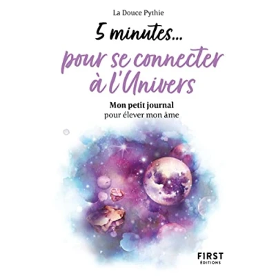 Abbildung von petit livre 5 minutes...pour se connecter à l&#039;univers: mon journal pour élever âme