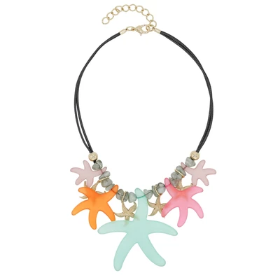 Abbildung von COLLEZIONE ALESSANDRO Kette mit Anhänger &quot;Oceanique&quot;, Strand Koralle Feeling in multicolor
