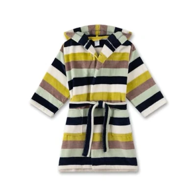 Abbildung von Sanetta Jungen Bademantel Blau Hochwertiger und kuscheliger aus Baumwoll Mix für Jungen. 092