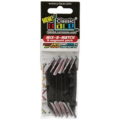 Abbildung von U Laces Schnürsenkel Classic Mix N Match 6 Stück elastische mit Wiederhaken