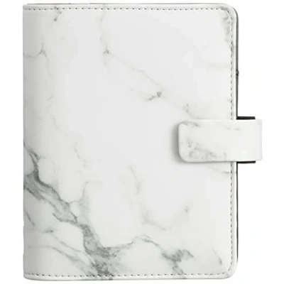 Abbildung von Filofax Patterns Marble Pocket organiser, white