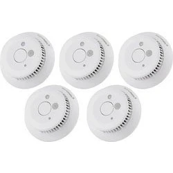 Abbildung von Homematic IP Funk Rauchwarnmelder mit Q Label 5er Set Rauchmelder