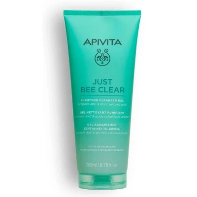 Abbildung von Apivita Gel Just Bee Clear Purifying Cleanser 200 ml
