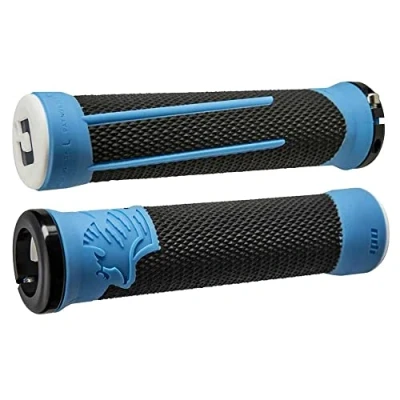 Abbildung von ODI MTB AG 2 Lock On 2.1 e Klemmringe Griffe, schwarz/Graphit, 135 mm