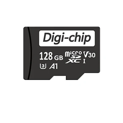 Abbildung von Digi Chip Micro SD Speicherkarte für Samsung A23, A33 5G, A53 M33, M53, F23, 128 GB