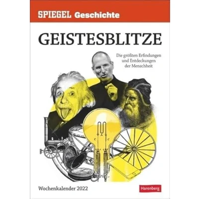 Abbildung von SPIEGEL GESCHICHTE Geistesblitze Kalender 2022: Die größten Erfindungen und Entdeckungen der Menschheit