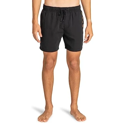 Abbildung von Billabong ALL DAY Heritage LB Badeshorts, Herren, Größe: Large, Black