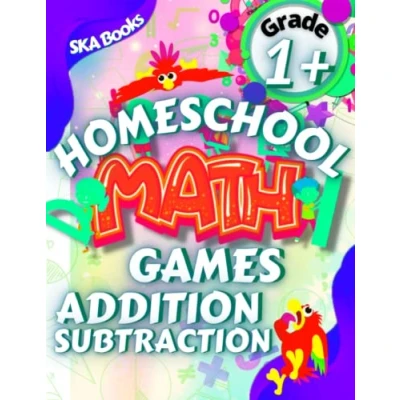 Abbildung von Homeschool Math Games: Addition and Subtraction Grade 1+: Puzzles for Kids Ages 4 8