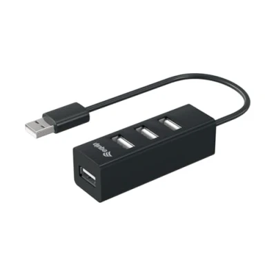 Abbildung von EQUIP HUB Schnittstelle USB 2 0 480 Mbit s Schwarz
