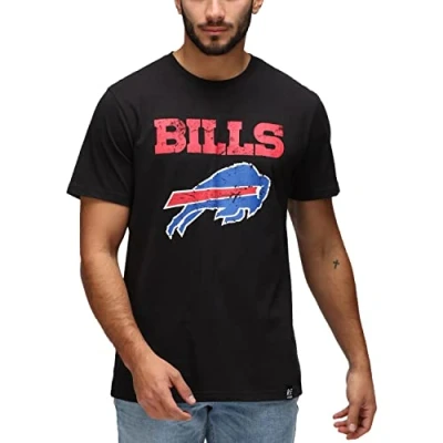 Abbildung von Re:Covered NFL Bills Tshirt print, Herren, Größe: Medium, Black