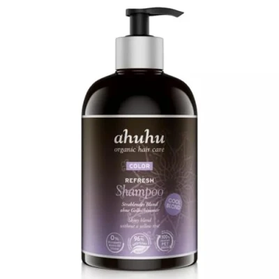 Abbildung von ahuhu organic hair care Color Refresh Cool Blond Shampoo 500ml Silbershampoo