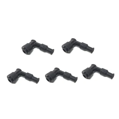 Abbildung von 5x Zündkerzenstecker Kerzenstecker 90 Grad wasserdicht für Roller/Scooter/Motorroller/Mofa/Moped/Mokick