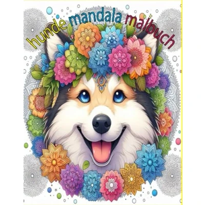 Abbildung von HUNDE Mandala Malbuch: Das Erwachsenen Malbuch zur Entspannung und Entfaltung der Kreativität: Anti Stress Beschäftigung Erwachsene Sensibilität.