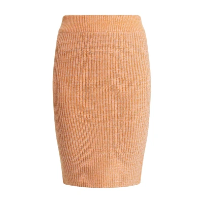 Abbildung von myMo Biany Bleistiftrock, Damen, Größe: 40, Orange