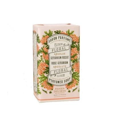 Abbildung von Panier des Sens Seife Rose Geranium Perfumed Soap