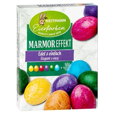 Abbildung von BRAUNS Heitmann Osterei Eierfarbe 6 Stück Marmor Effekt