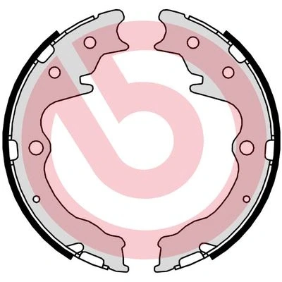 Abbildung von BREMBO S 49 526 Handbremsbeläge