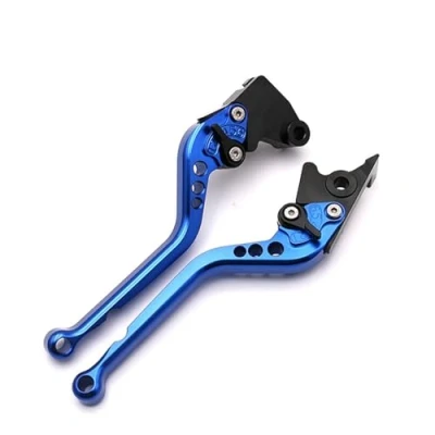 Abbildung von Kupplung Bremshebel Für Kawasaki Z750 Z 750 S Z750S 2004 2006 ZR750 Zephyr 1991 1993 ZR 7S ZR7S 1999 2003 Kurze Bremskupplungshebel Langer Griff Hebel (Farbe : Long blue)