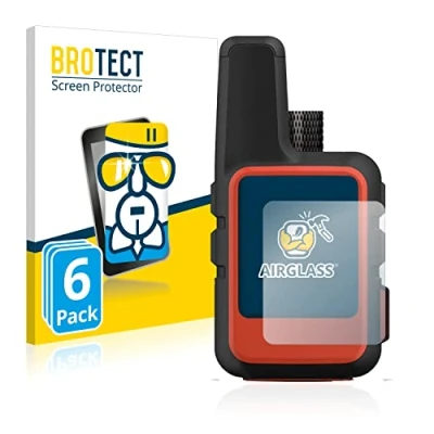 Abbildung von BROTECT Schutzglas für Garmin inReach Mini 2 (6 Stück) Schutzfolie Panzer Folie Glas [Extrem Kratzfest 9H, Anti Fingerprint, Ultra Transparent]