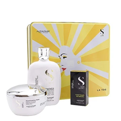 Abbildung von Alfaparf Milano Semi Di Lino Diamond Holiday Kit 250 ml / 200 15