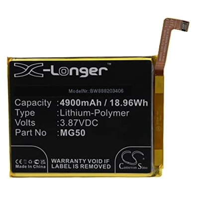 Abbildung von vhbw Akku kompatibel mit Motorola Moto G9 Plus, Plus 2020, XT2087 1 Handy Smartphone Telefon (4900mAh, 3.87V, Li Polymer)