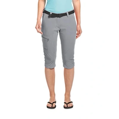Abbildung von maier sports Damen Inara Slim 3/4 Hose (kurz), Schneeregen, 64