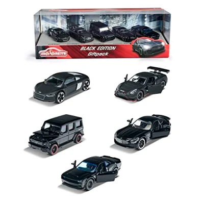 Abbildung von majORETTE Spielzeug Auto Black Edition 5er Pack Giftpack 212053174